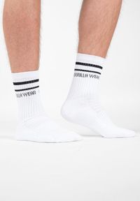 GORILLA WEAR - Skarpetki z okrągłym dekoltem - Biały - EU 39-42. Kolor: biały. Sport: fitness