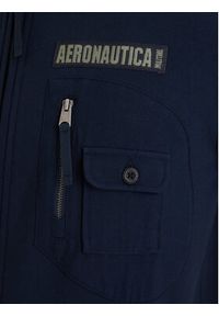 Aeronautica Militare Bluza 261FE2100UF00679 Granatowy Regular Fit. Kolor: niebieski. Materiał: bawełna #5