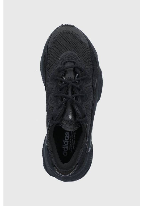 adidas Originals - Buty Ozweego. Nosek buta: okrągły. Zapięcie: sznurówki. Kolor: czarny. Materiał: guma
