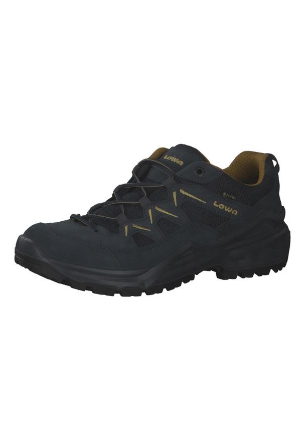 Buty trekkingowe męskie Lowa Sirkos Evo Gtx. Zapięcie: sznurówki. Kolor: niebieski. Materiał: materiał. Szerokość cholewki: normalna. Sport: turystyka piesza