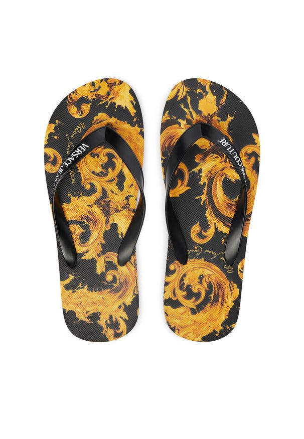 Japonki Versace Jeans Couture. Kolor: czarny