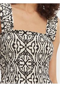 Vero Moda Sukienka letnia Menny 10282481 Czarny Regular Fit. Kolor: czarny. Materiał: wiskoza. Sezon: lato #4