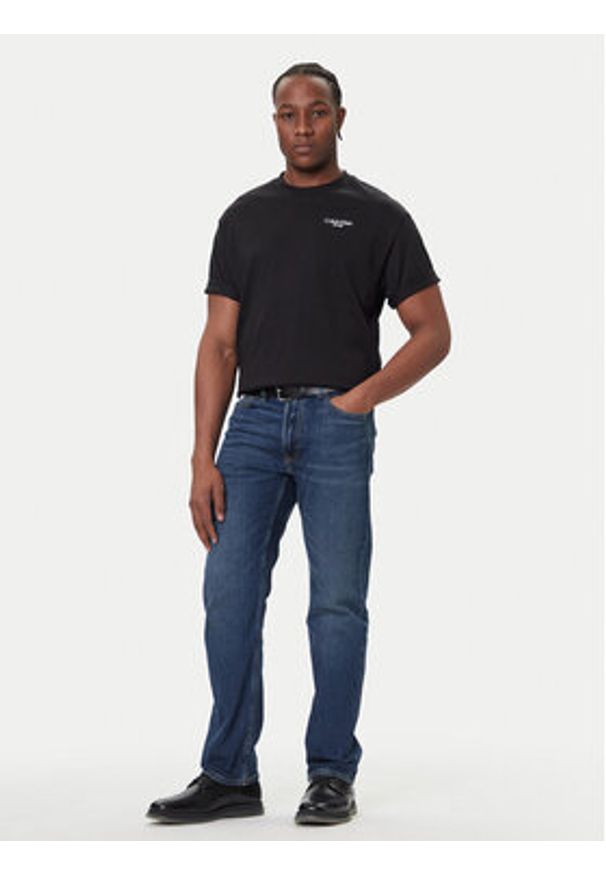 Calvin Klein Jeans Jeansy LV04LB782G Niebieski Straight Fit. Kolor: niebieski