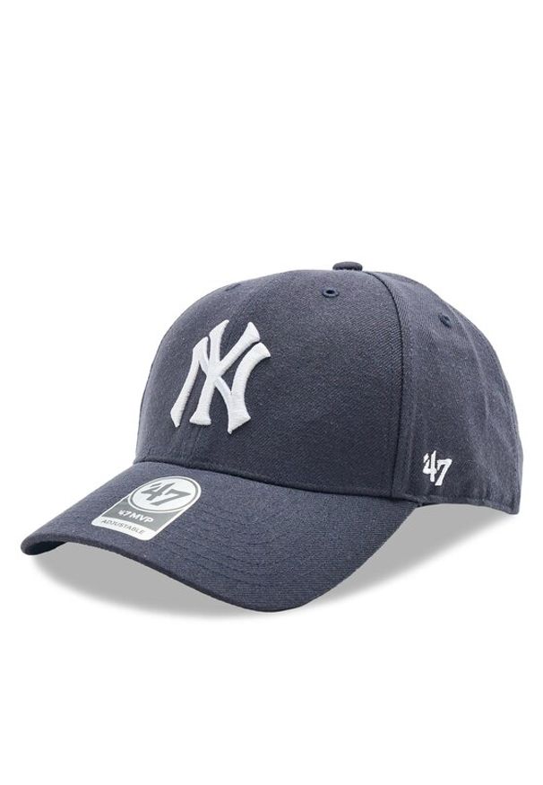 47 Brand Czapka z daszkiem MLB New York Yankees '47 MVP SNAPBACK B-MVPSP17WBP-NYC Granatowy. Kolor: niebieski. Materiał: materiał