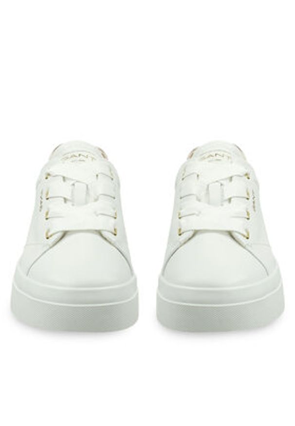 GANT - Gant Sneakersy 30531835 Biały. Kolor: biały. Materiał: skóra