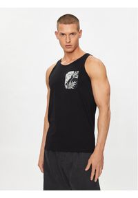 Jack & Jones - Jack&Jones Tank top Chill 12248069 Czarny Standard Fit. Kolor: czarny. Materiał: bawełna