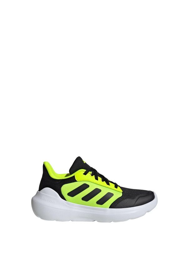 Adidas - Buty Tensaur Run 2.0 Kids. Kolor: czarny, wielokolorowy, żółty. Materiał: materiał. Sport: bieganie