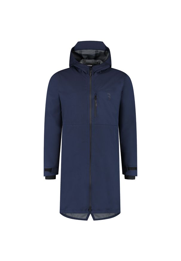 BBB CYCLING - Kurtka przeciwdeszczowa BBB Rainshield Parka. Kolor: niebieski. Sport: turystyka piesza