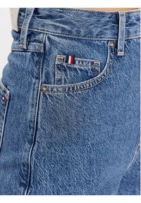 TOMMY HILFIGER - Tommy Hilfiger Szorty jeansowe WW0WW38124 Niebieski Regular Fit. Kolor: niebieski. Materiał: jeans, bawełna #4