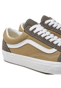 Vans Tenisówki Old Skool VN000CT8BRO1 Brązowy. Kolor: brązowy. Materiał: zamsz, skóra #4