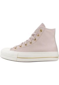 Tenisówki Converse Model Chuck Taylor All Star Lift Hi Flush Kolor Rose. Kolor: różowy. Materiał: tkanina