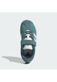 Adidas - Buty VL Court 3.0. Kolor: niebieski, wielokolorowy, biały. Sport: turystyka piesza