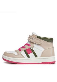 TOMMY HILFIGER - Tommy Hilfiger Sneakersy T3A9-32961-1434Y609 S Beżowy. Kolor: beżowy #2