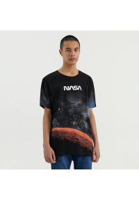 House - Koszulka NASA - Czarny. Kolor: czarny