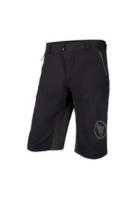 ENDURA - Spodenki rowerowe męskie Endura MT500 Spray Short. Kolor: czarny
