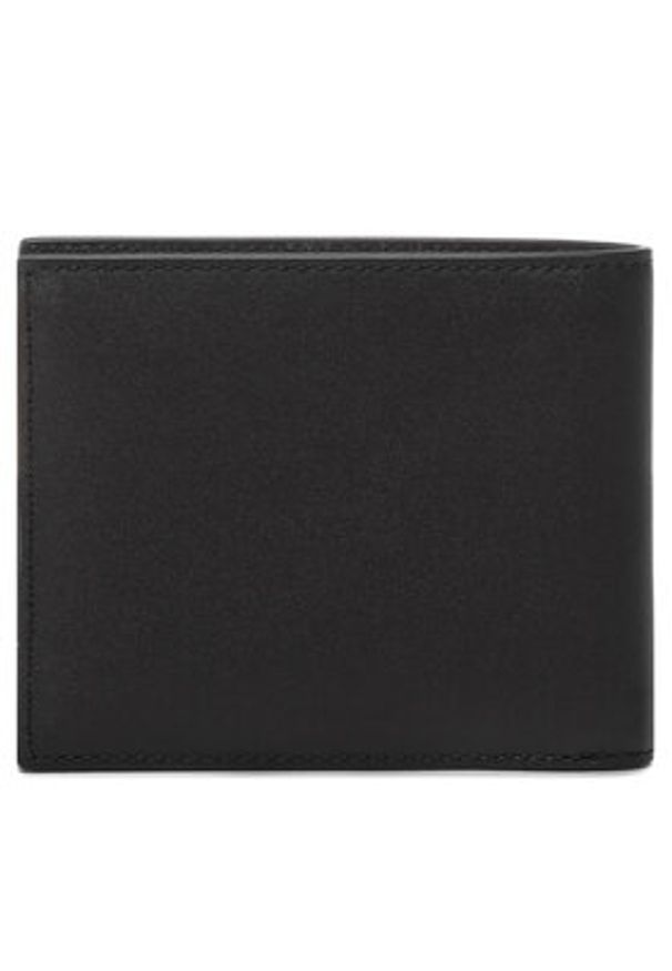 Lacoste Duży Portfel Męski Small Billfold NH1115FG Czarny. Kolor: czarny. Materiał: skóra