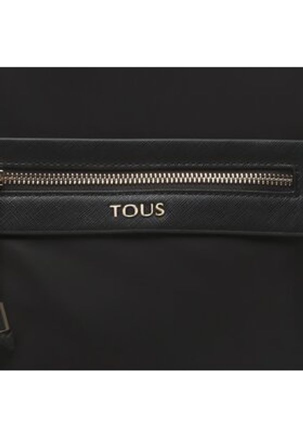 Tous - TOUS Plecak Mochila Brunock Chain 2001035251 Czarny. Kolor: czarny. Materiał: materiał
