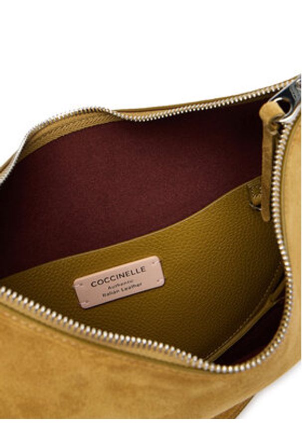 Coccinelle Torebka QKG Coccinellesunup Suede E1 QKG 13 01 01 Zielony. Kolor: zielony. Materiał: skórzane, zamszowe