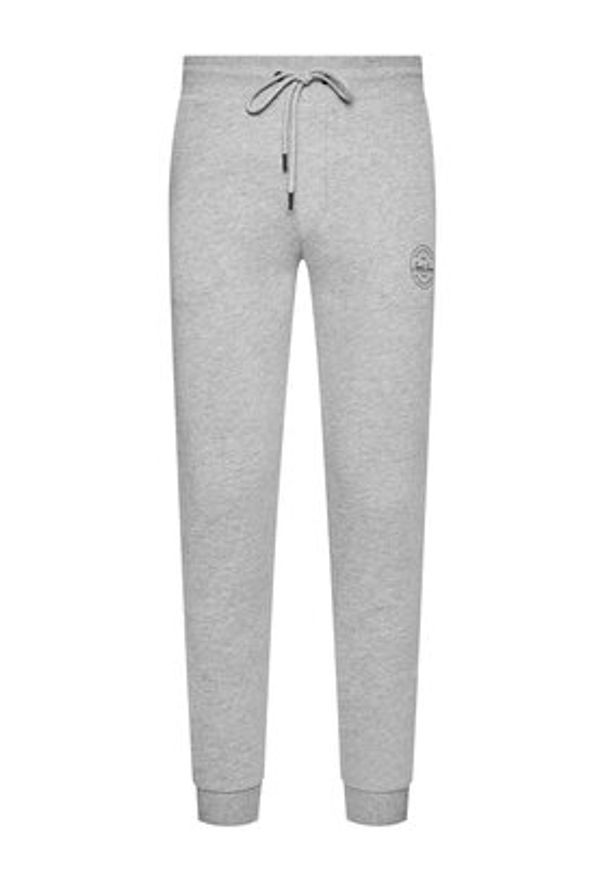 Jack & Jones - Jack&Jones Spodnie dresowe Gordon 12165322 Szary Regular Fit. Kolor: szary. Materiał: bawełna