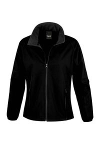 RESULT - Kurtka Result Softshell Femme Printable. Kolor: czarny. Materiał: softshell #1