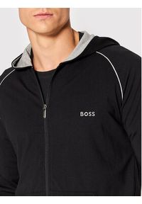 BOSS - Boss Bluza Mix&Match 50469540 Czarny Regular Fit. Kolor: czarny. Materiał: bawełna