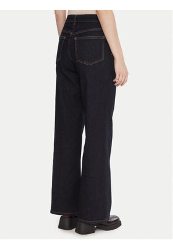 only - ONLY Jeansy Madison 15352206 Granatowy Wide Leg. Kolor: niebieski