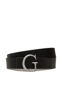 Guess Pasek Męski BMGILO P4235 Czarny. Kolor: czarny. Materiał: skóra #4