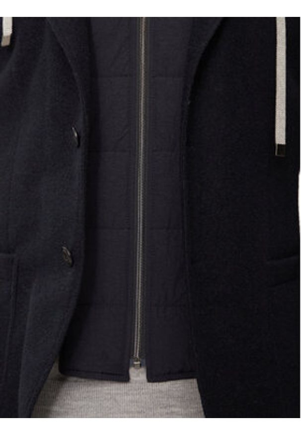 JOOP! Jeans Marynarka 15 JJB-18Hoodney-J14 30043756 Granatowy Slim Fit. Kolor: niebieski. Materiał: syntetyk