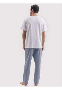 Seidensticker Spodnie piżamowe 12.120080 Granatowy Regular Fit. Kolor: niebieski. Materiał: bawełna #2