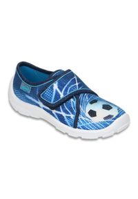 Befado obuwie dziecięce 974X312 niebieskie. Kolor: niebieski #1