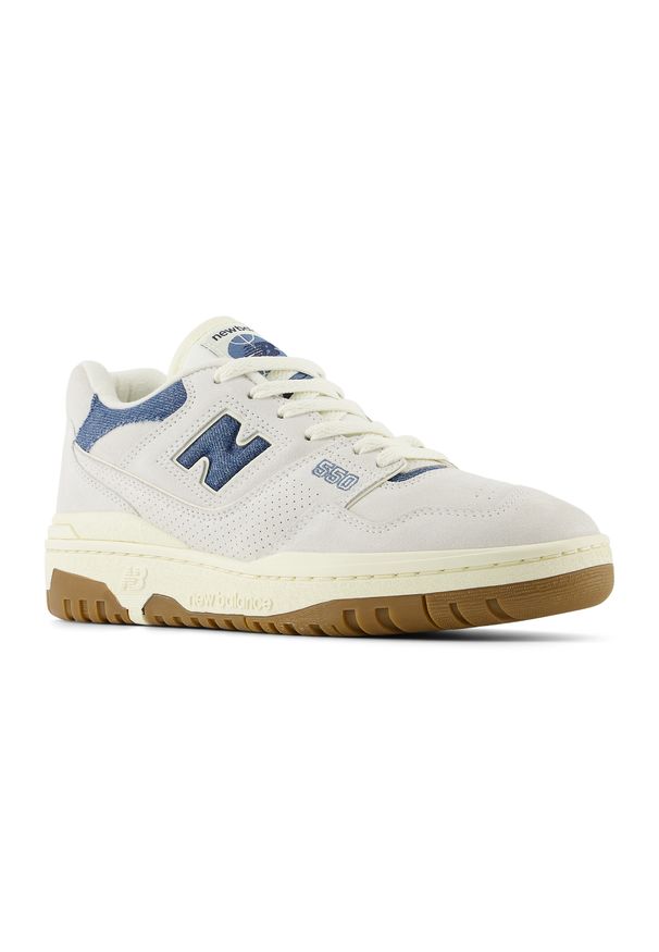 Buty damskie New Balance BBW550GG – beżowe. Kolor: beżowy. Materiał: skóra, materiał, syntetyk. Szerokość cholewki: normalna
