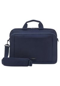 Samsonite Guardit Classy 15.6'' granatowy. Kolor: niebieski. Materiał: tkanina, materiał. Styl: biznesowy