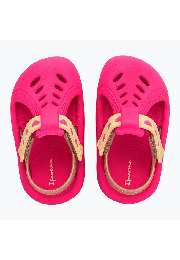 Sandały dziecięce Ipanema Little Baby. Kolor: różowy. Styl: sportowy