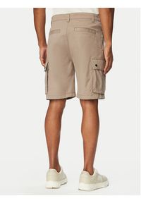 Hugo - HUGO Szorty materiałowe Craysen 262S 50556891 Brązowy jasny Straight Fit. Kolor: brązowy. Materiał: bawełna #3
