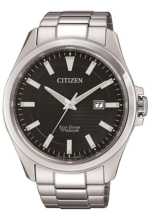 Zegarek Męski CITIZEN Titanium BM7470-84E. Materiał: materiał. Styl: klasyczny, elegancki