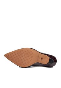 Nine West Szpilki CEO-AMANI-01 Bordowy. Kolor: czerwony. Materiał: syntetyk, materiał. Obcas: na szpilce
