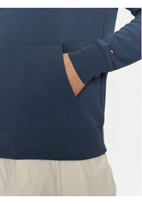 TOMMY HILFIGER - Tommy Hilfiger Bluza Script Logo MW0MW33631 Niebieski Regular Fit. Kolor: niebieski. Materiał: bawełna, syntetyk #2