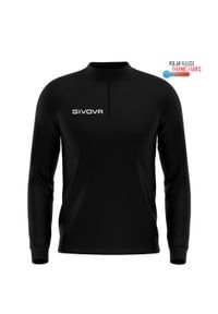 Bluza piłkarska dla dorosłych Givova Maglia Tecnica czarna. Kolor: czarny. Sport: piłka nożna