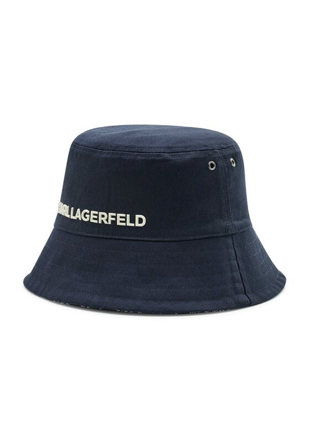 Karl Lagerfeld - KARL LAGERFELD Kapelusz Bucket 221W3409 Granatowy. Kolor: niebieski. Materiał: materiał