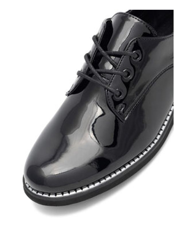 Jenny Fairy Półbuty DESIREE WYL1906-13 Czarny. Kolor: czarny. Materiał: skóra