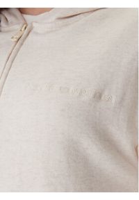 TOMMY HILFIGER - Tommy Hilfiger Bluza UW0UW06093 Beżowy Regular Fit. Kolor: beżowy. Materiał: bawełna #5