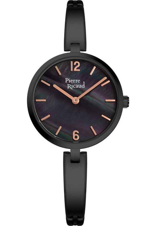 Zegarek Pierre Ricaud Zegarek damski Pierre Ricaud P22092.B1REQ czarny. Kolor: czarny