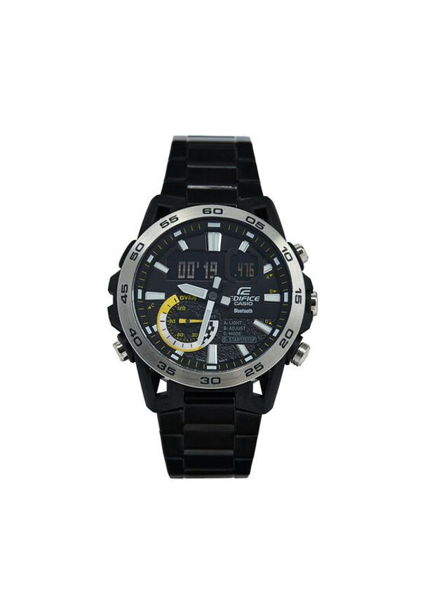 Casio Zegarek Edifice ECB-40DC-1AEF Czarny. Kolor: czarny