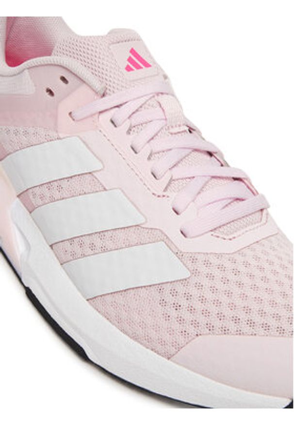 Adidas - adidas Buty na siłownię Dropset Control JQ1447 Różowy. Kolor: różowy. Materiał: materiał. Sport: fitness