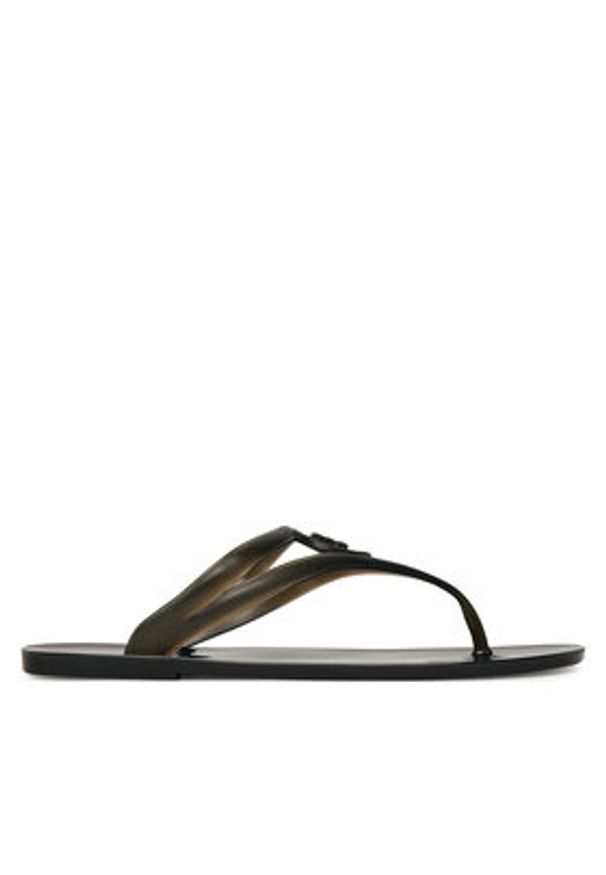 Karl Lagerfeld - KARL LAGERFELD Japonki Jelly Thong KL80007A Czarny. Kolor: czarny. Materiał: syntetyk