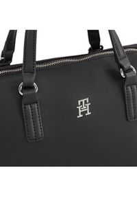 TOMMY HILFIGER - Tommy Hilfiger Torebka Poppy Th Small Tote AW0AW15640 Czarny. Kolor: czarny #3