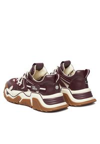 Steve Madden Sneakersy Kingdom 2 SM11004870 Bordowy. Kolor: czerwony. Materiał: zamsz, skóra #3