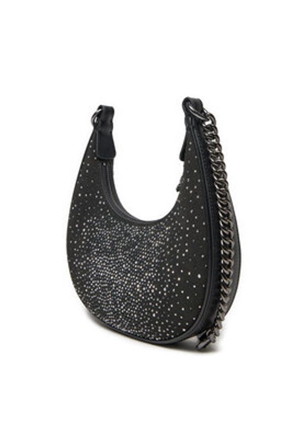 Pinko - PINKO Torebka Brioche Hobo Mini AI 24-25 PLTT 101433 A20F Czarny. Kolor: czarny. Materiał: skórzane, zamszowe