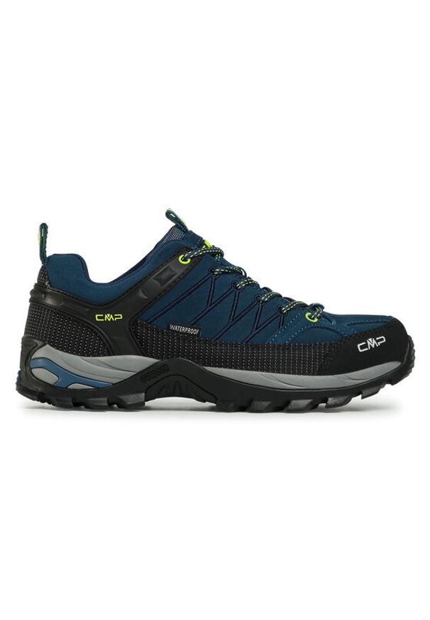 CMP Trekkingi Rigel Low Trekking Shoes Wp 3Q13247 Granatowy. Kolor: niebieski. Materiał: zamsz, skóra. Sport: turystyka piesza