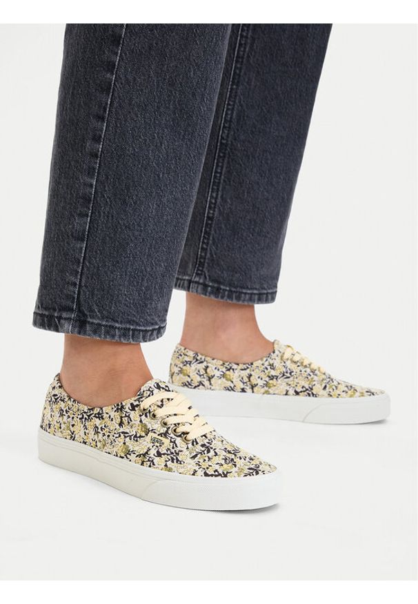 Vans Tenisówki Authenthic VN000D6GHH41 Beżowy. Kolor: beżowy. Materiał: materiał